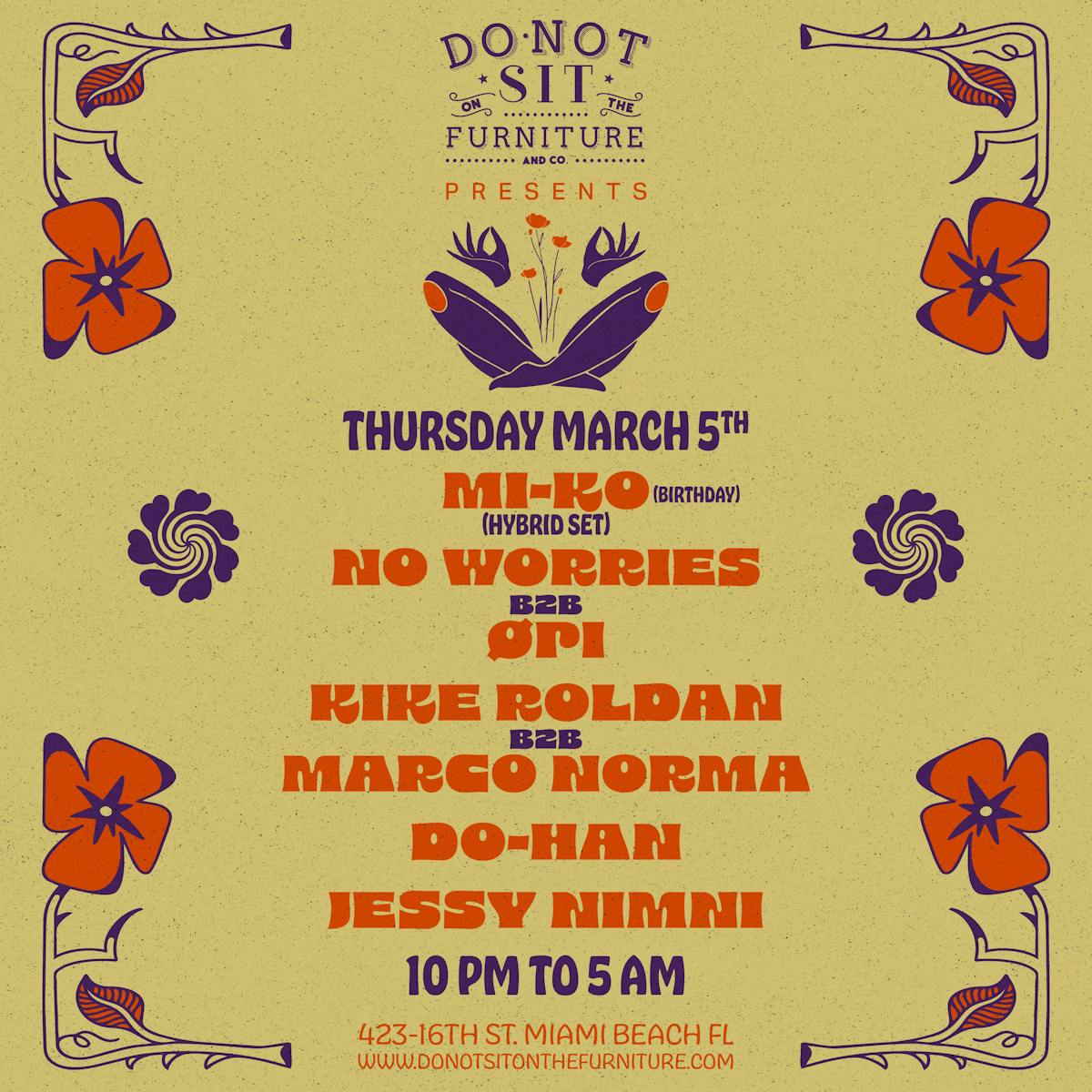 Do Not Sit On The Furniture