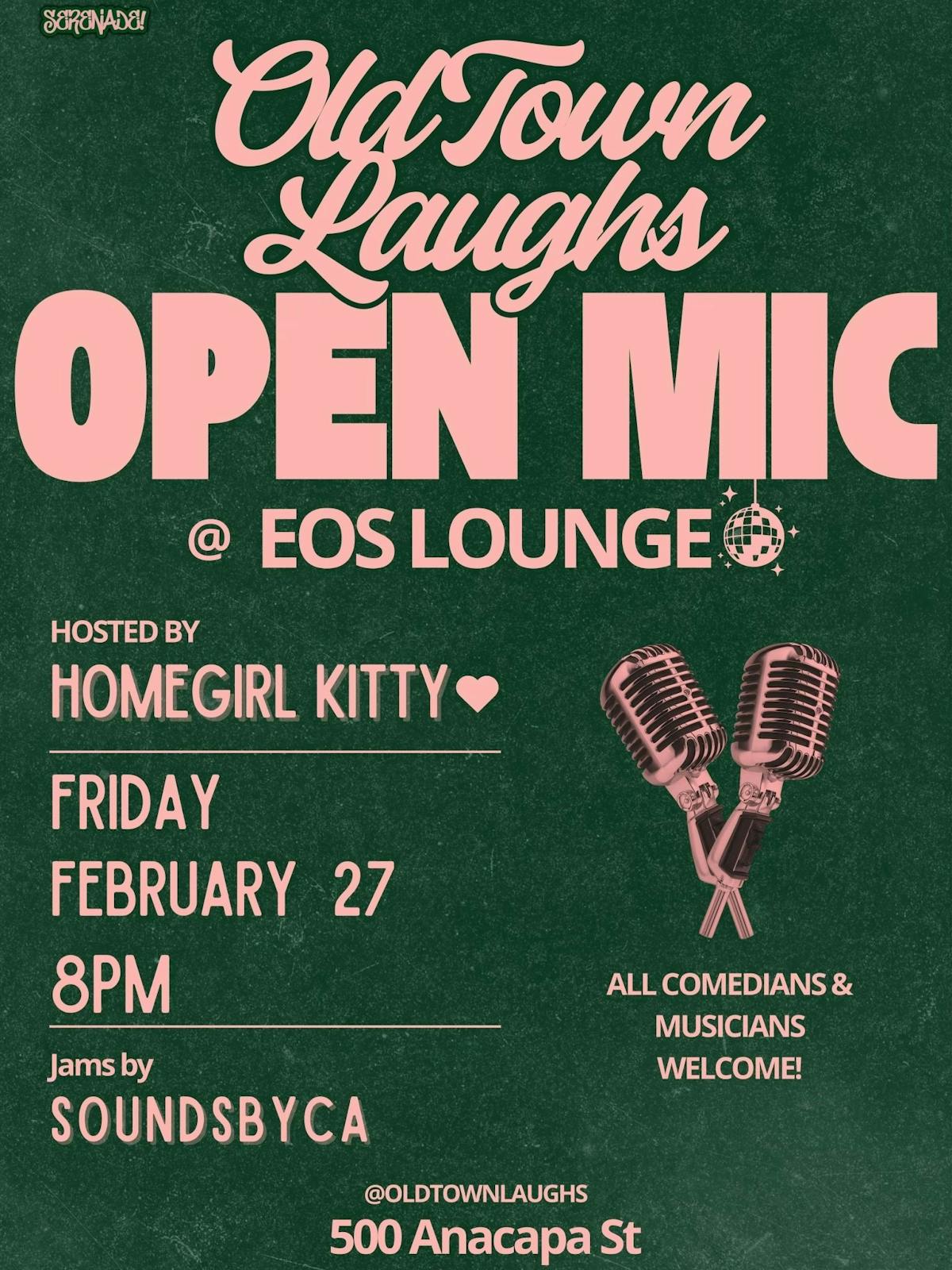 Open Mic Comedy with OldTownLaughs
