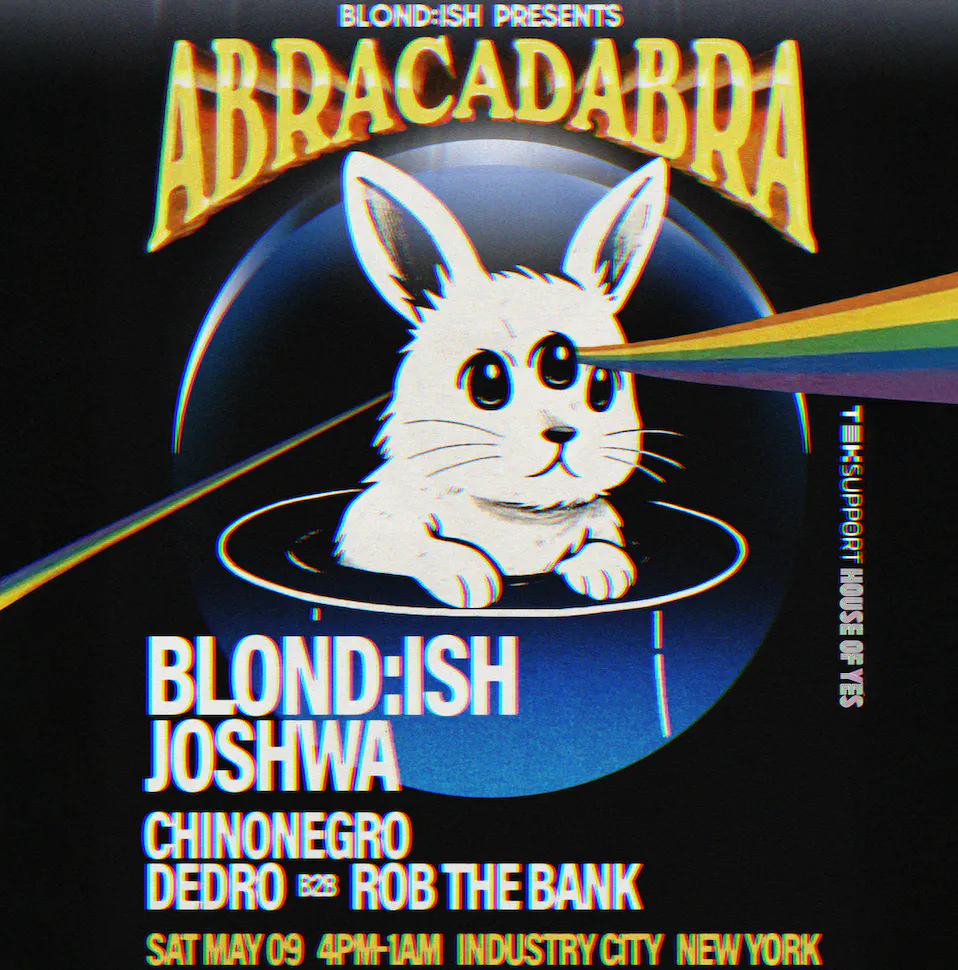 Teksupport: BLOND:ISH presents Abracadabra