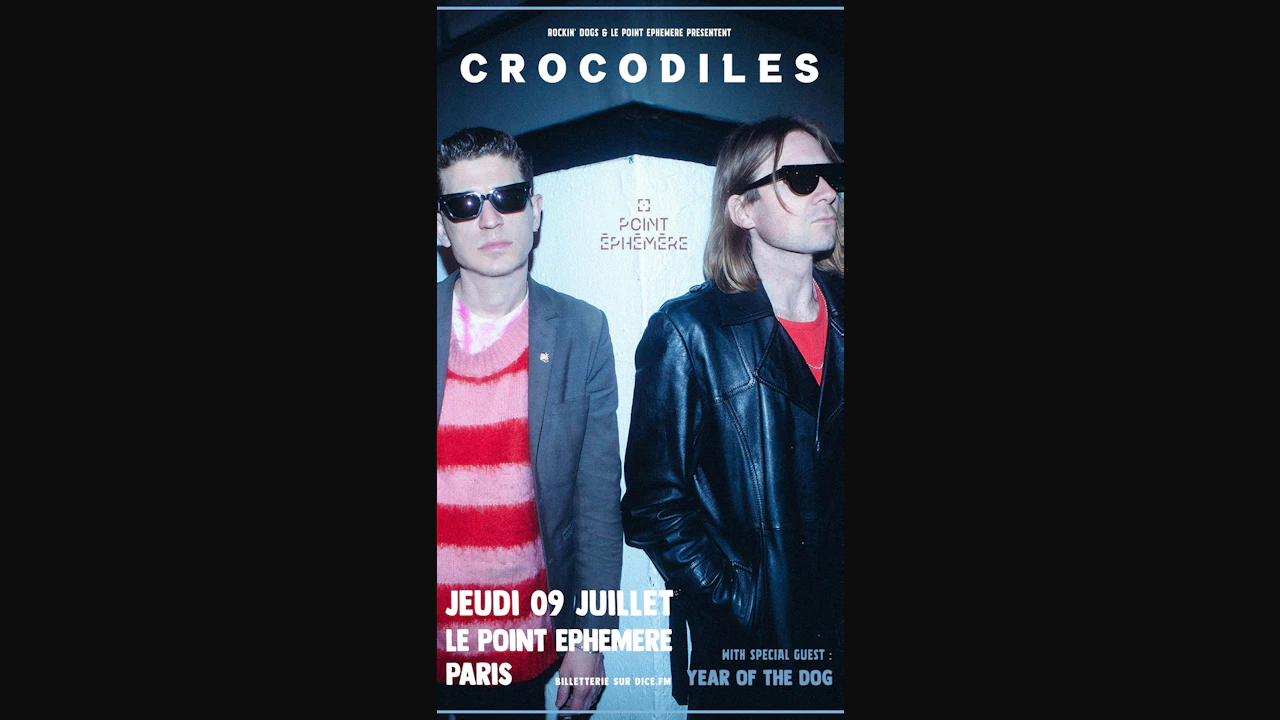 Crocodiles + Year of the Dog