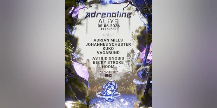 ALIVE x Adrenaline: Adrian Mills, Johannes Schuster & KUKO