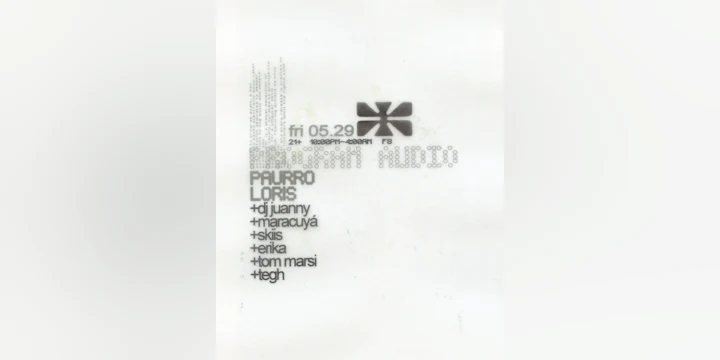 program audio: PAURRO + Loris