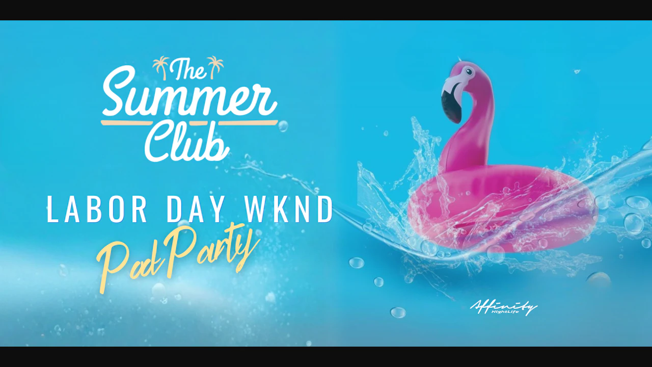 Labor Day Sunday Pool Party @ White Rabbit Sky Lounge
