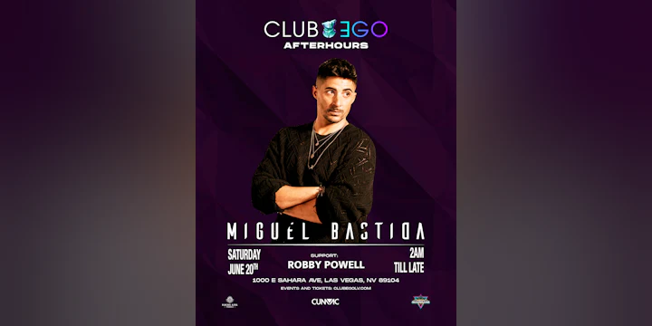Miguel Bastida - Saturday Night After Hours Event