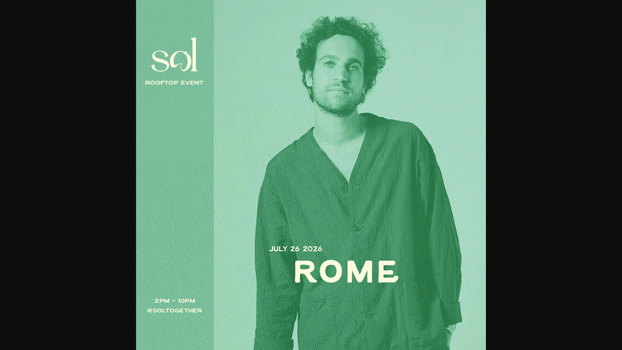 SOL 1 hotel: July 26th w/ Rome