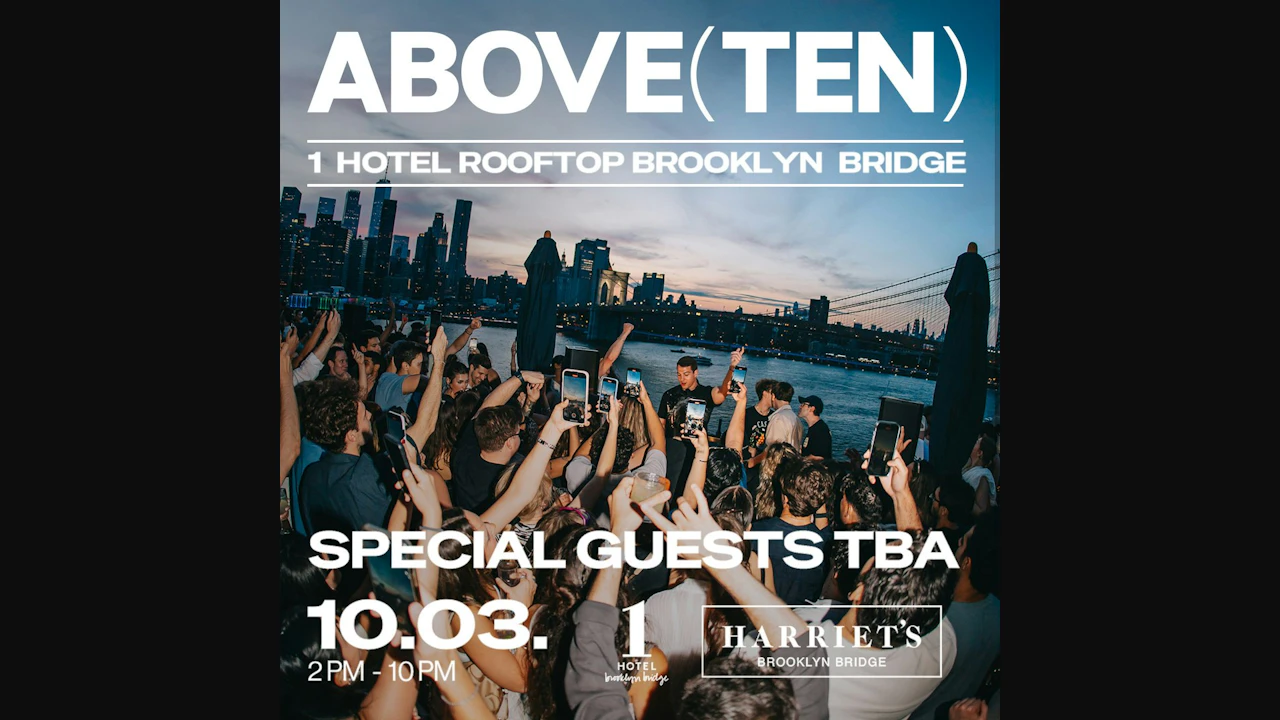 Above(Ten) 1 Hotel Rooftop