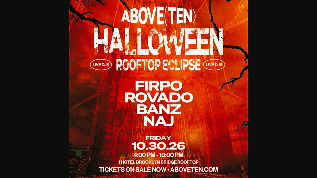 1 Hotel Rooftop Halloween 10/30