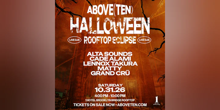 1 Hotel Rooftop Halloween 10/31