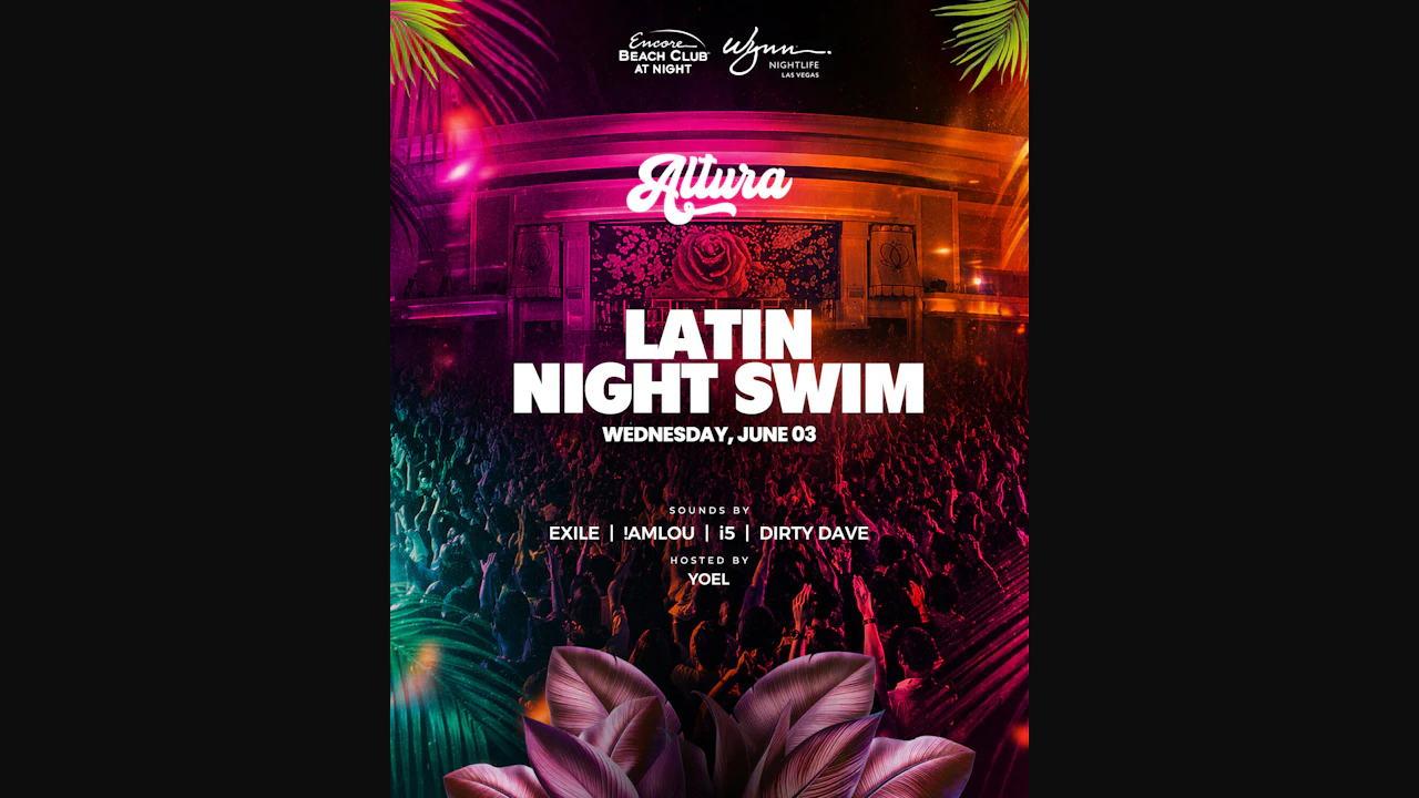 Altura Presents Latin Night Swim