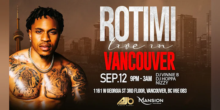 Rotimi live in Vancouver