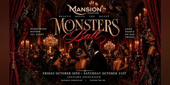 Monster Ball Halloween Oct 30