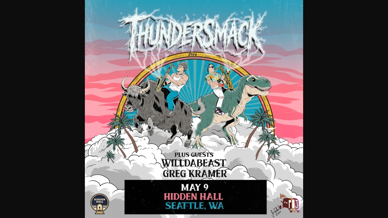 THUNDERSMACK feat Michael Wilbur (Moon Hooch) & Leo P (Too Many Zooz)