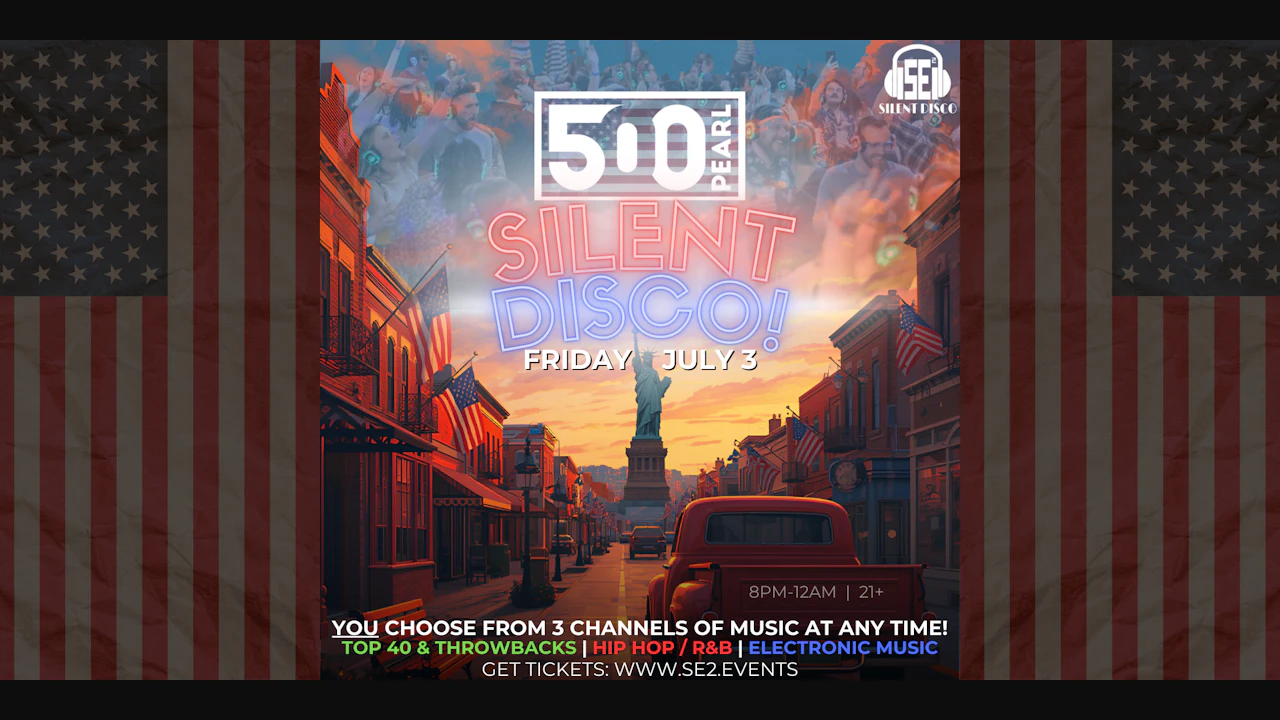 Silent Disco at 500 Pearl!