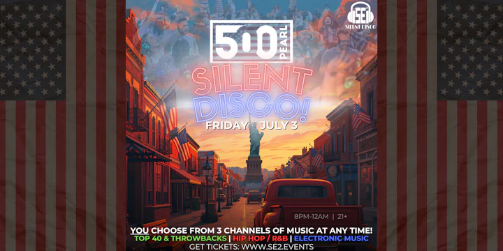 Silent Disco at 500 Pearl!