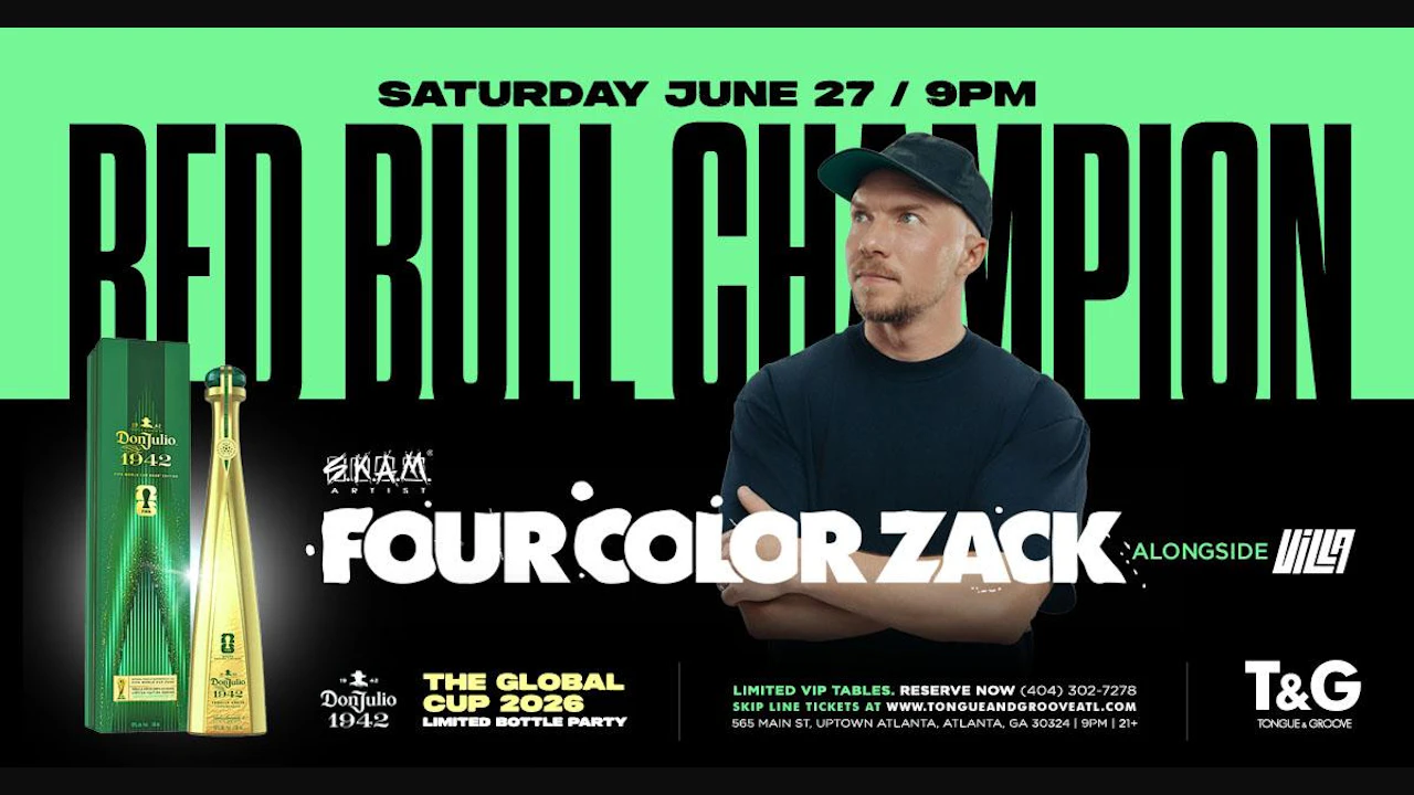 Don Julio Global Cup Party W/red Bull Champion DJ Four Color Zack + Popup