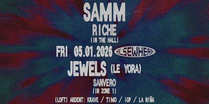 Samm, Jewels (Le Yora), Riche, Sanvero, Ardent: Krave, Timo, Igp, LA Niña