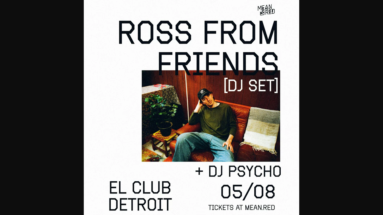 Ross From Friends (DJ Set)