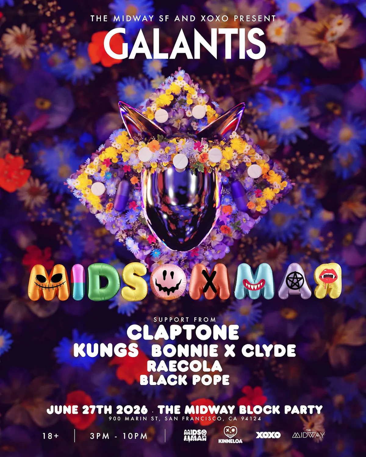 Galantis & Claptone Midsommar Block Party