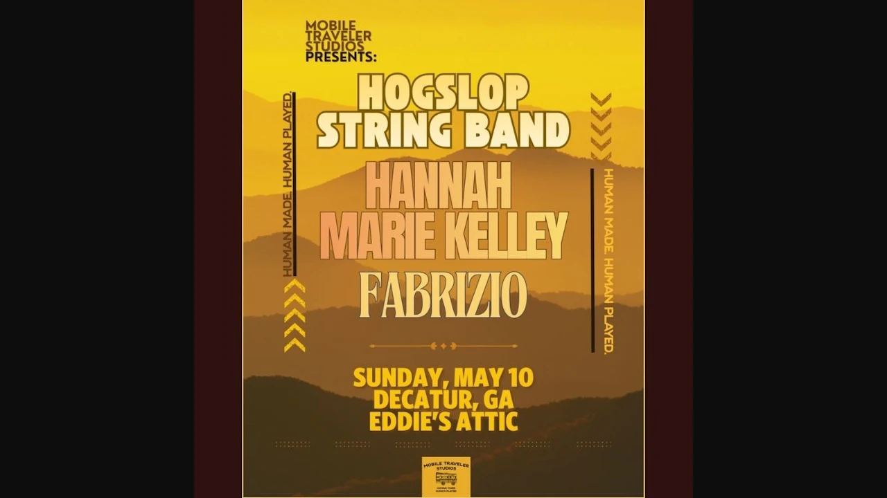 Mobile Traveler Studios Presents: Fabrizio, Hannah Marie Kelley, & Hogslop String Band