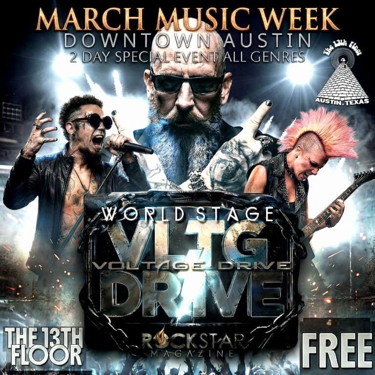 Rock Star Magazine Unofficial SXSW Day Party ft. Noah Vonne, Texas Microphone Massacre, Dr. Sleep, Andrew Cushin, Korda Korder, Hector Garnett FREE