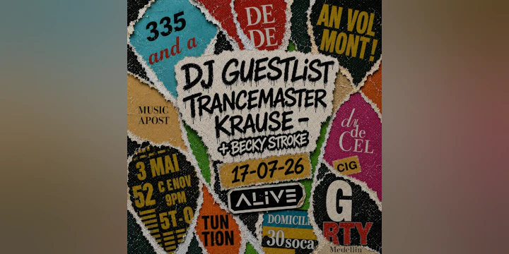 Alive: DJ Guestlist & Trancemaster Krause