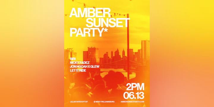 Amber Sunset Party