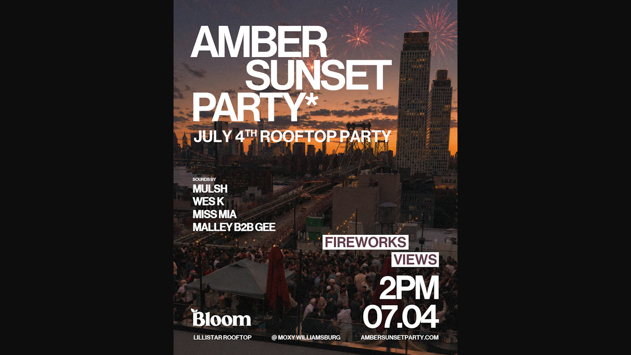 Amber Sunset Party