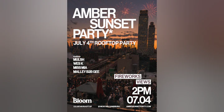 Amber Sunset Party