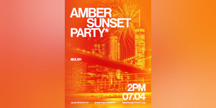 Amber Sunset Party