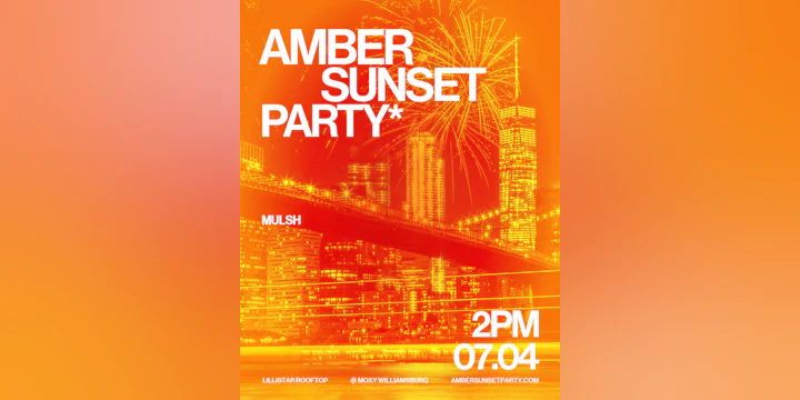 Amber Sunset Party