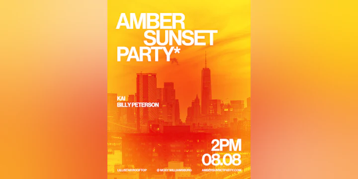 Amber Sunset Party