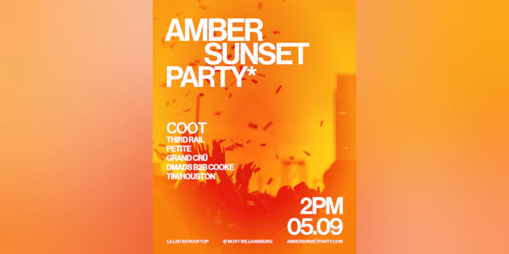 Amber Sunset Party