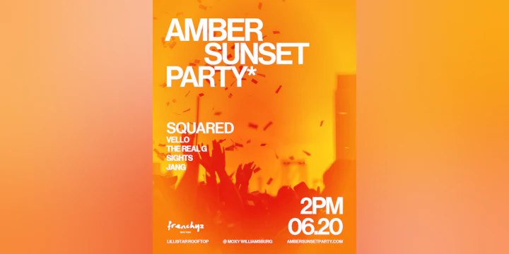 Amber Sunset Party