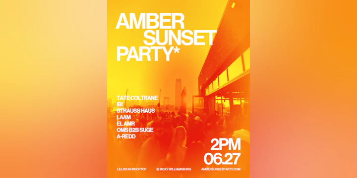 Amber Sunset Party