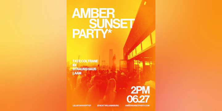 Amber Sunset Party