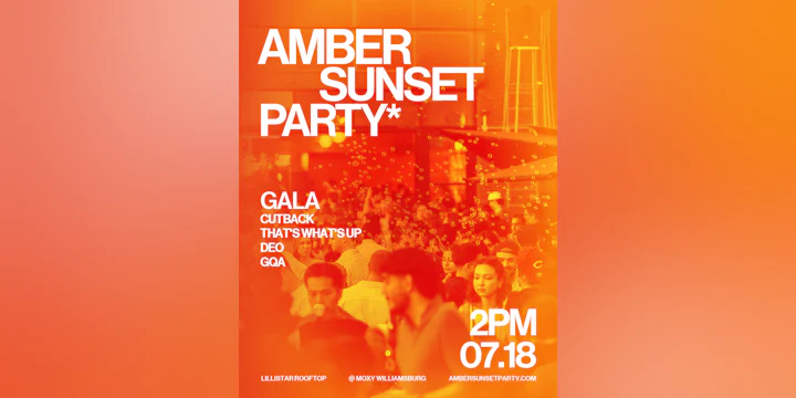 Amber Sunset Party