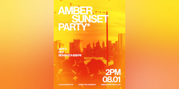 Amber Sunset Party