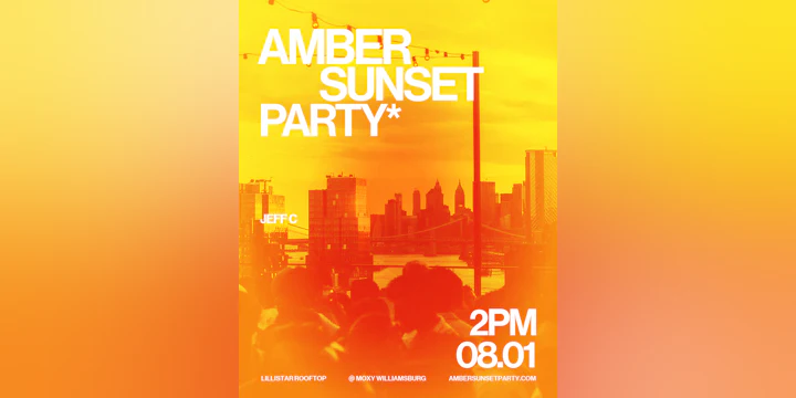 Amber Sunset Party