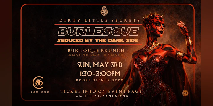 Seduced by the Dark Side Star Wars Brunch