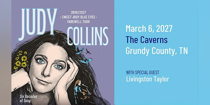 Judy Collins in The Caverns - Sweet Judy Blue Eyes: Farewell