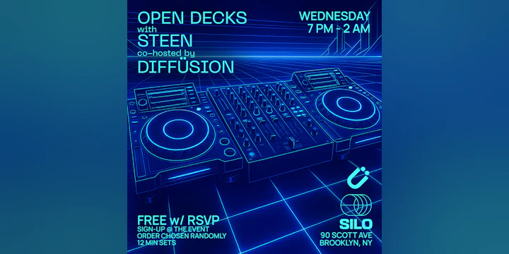 Open Decks w/ Steen and DIFFÜSION