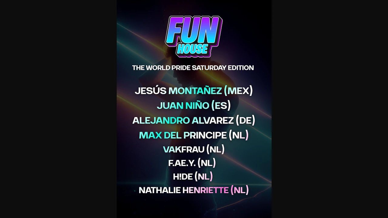 FunHouse - The World Pride Saturday Edition