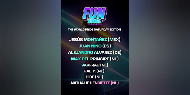 FunHouse - The World Pride Saturday Edition