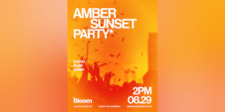 Amber Sunset Party