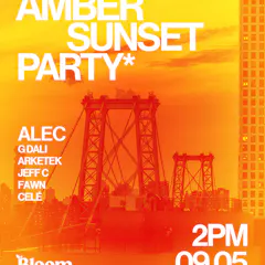 Amber Sunset Party
