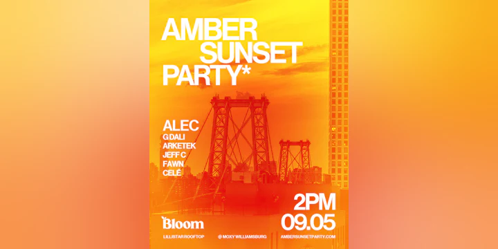 Amber Sunset Party