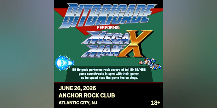 Bit Brigade - performs "Mega Man X" LIVE