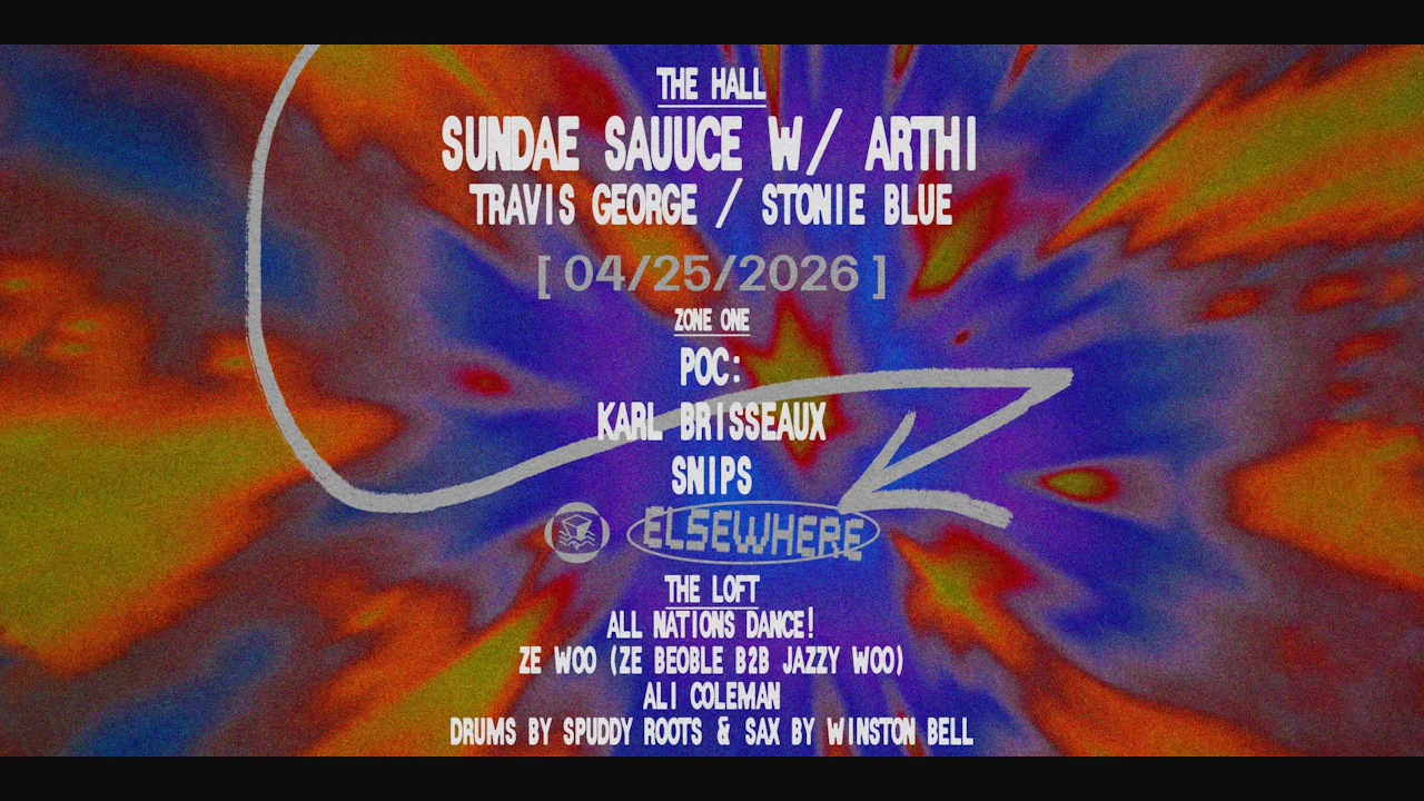 Sundae Sauuce w/ Arthi, Travis George, Stonie Blue, POC, ALL NATIONS DANCE!