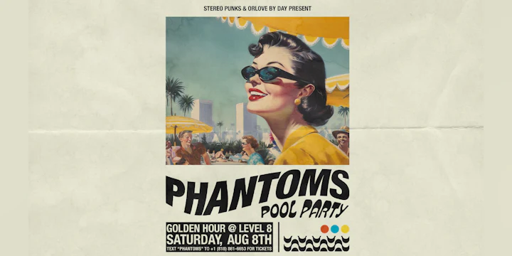 Phantoms Pool Party at Level 8