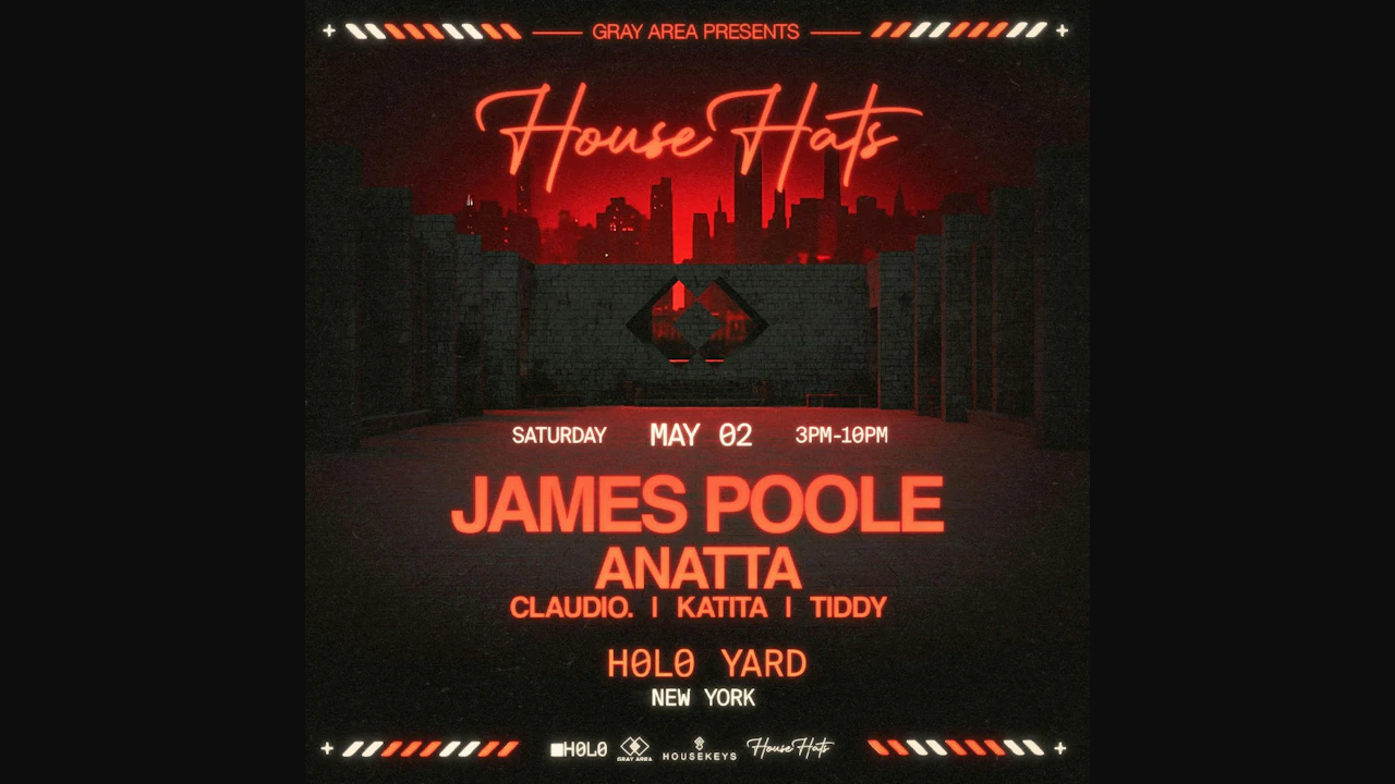 House Hats with James Poole & Anatta *Open Air*